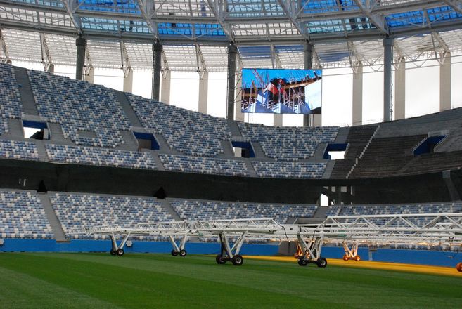 Делегация FIFA оценила степень готовности стадиона &laquo;Нижний Новгород&raquo; к ЧМ-2018 (ФОТО) - фото 50