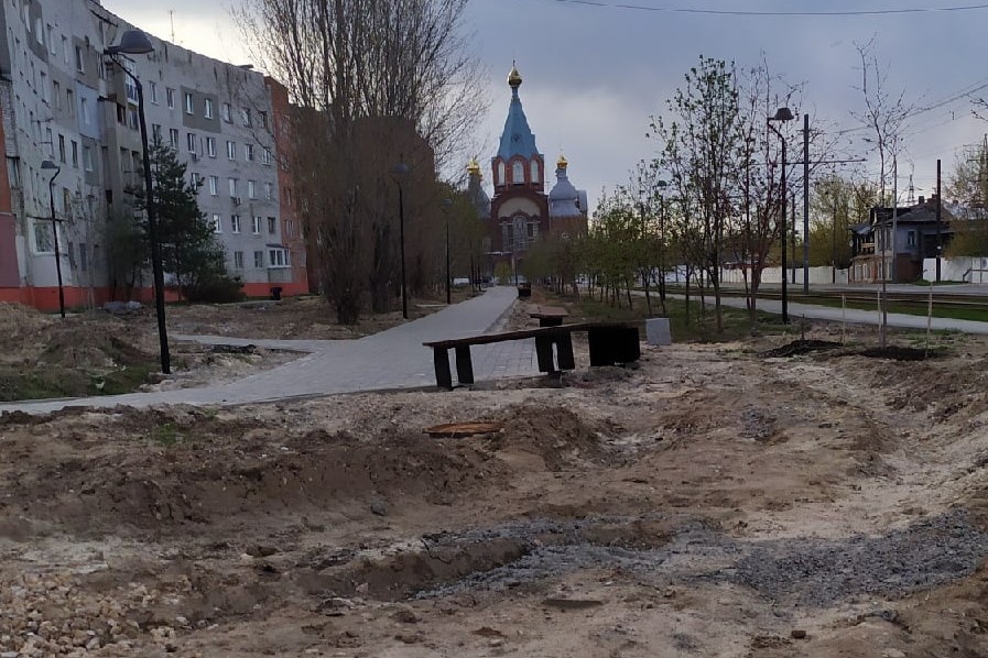 Гордеевский сквер планируется благоустроить к июню - фото 1