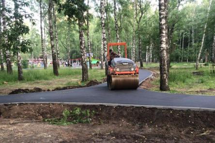 Двухкилометровая велодорожка появилась в парке имени Пушкина в Нижнем Новгороде