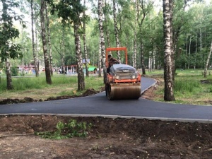 Двухкилометровая велодорожка появилась в парке имени Пушкина в Нижнем Новгороде