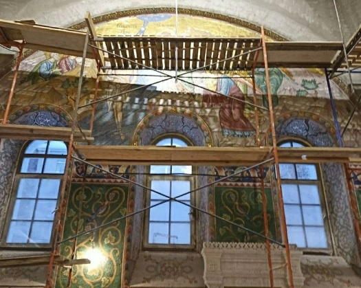Четыре мозаичных композиции готовы в Троицкой церкви на Рождественской - фото 1