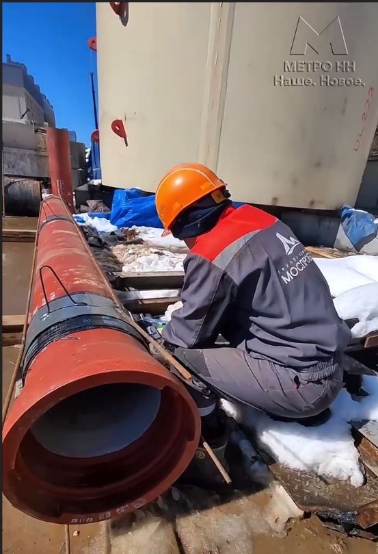 Тоннелепроходческий щит готовится к старту в Нижнем Новгороде - фото 1