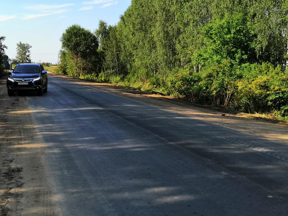 Дорогу к селу Второрусское отремонтировали в Арзамасском районе за 20,3 млн рублей - фото 1
