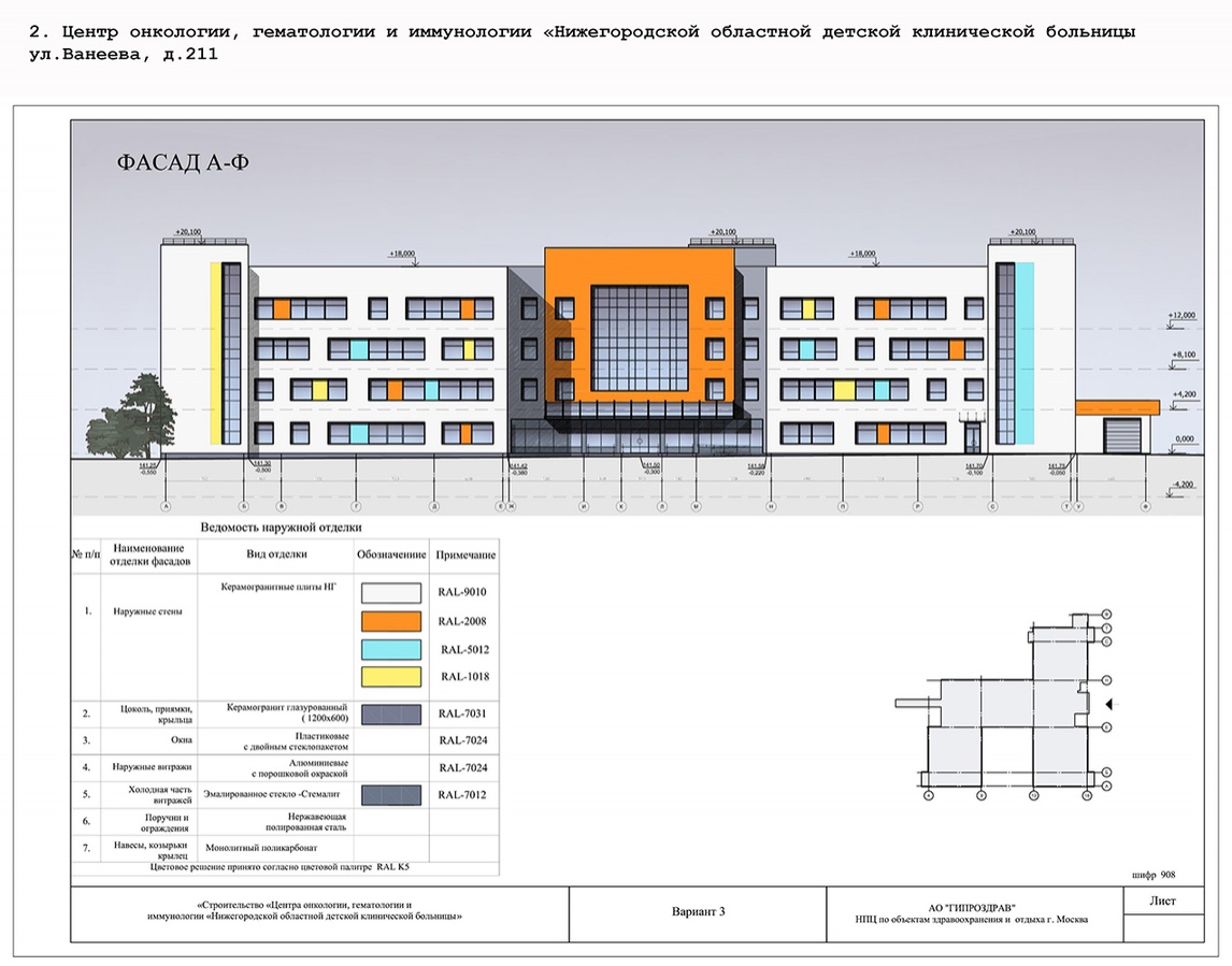 Центр онкологии будет пристроен к детской областной больнице в Нижнем Новгороде - фото 1