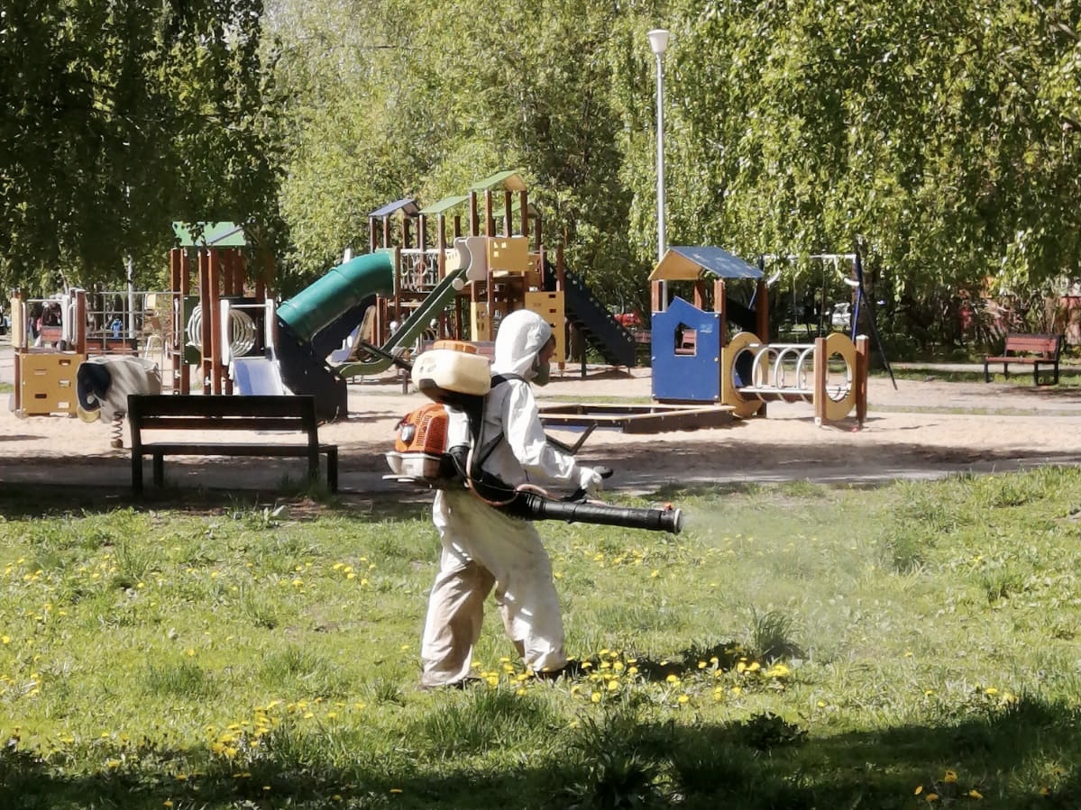 Парки и скверы Нижегородского района обрабатывают от клещей - фото 1