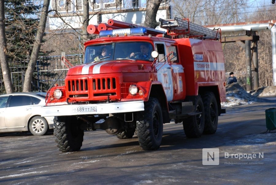 Магазин загорелся в Дзержинске 21 ноября 
