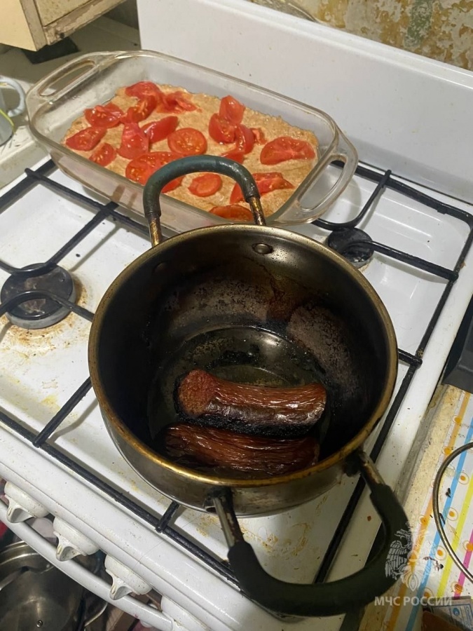 Мужчина погиб на пожаре в Нижнем Новгороде из-за подгоревшей еды - фото 1