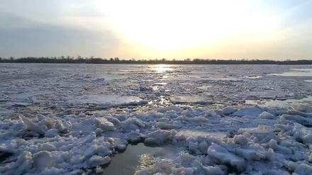 Ока вскроется ото льда в Нижегородской области в начале апреля