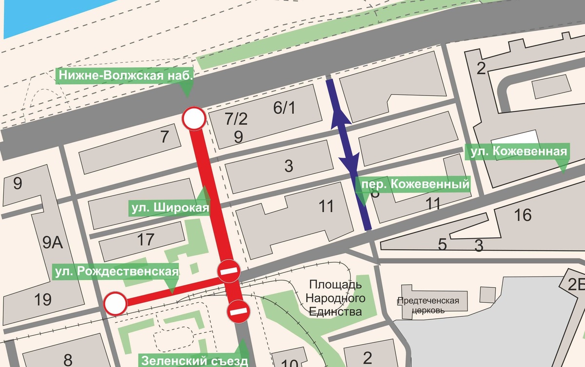 Перекресток Широкой и Рождественской закроют 17- 20 июня из-за ремонта трамвайных путей - фото 1