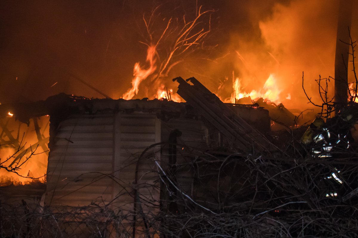 Пожилой вачкас погиб на пожаре в деревне Урюпино