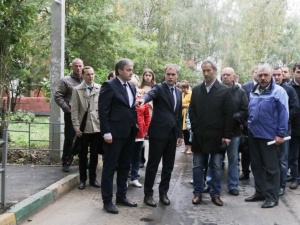 Владимир Панов оценил благоустройство дворов Нижегородского района