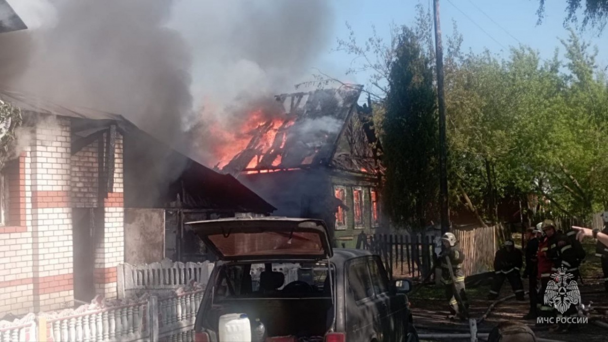 Труп мужчины найден в сгоревшем доме под Нижним Новгородом