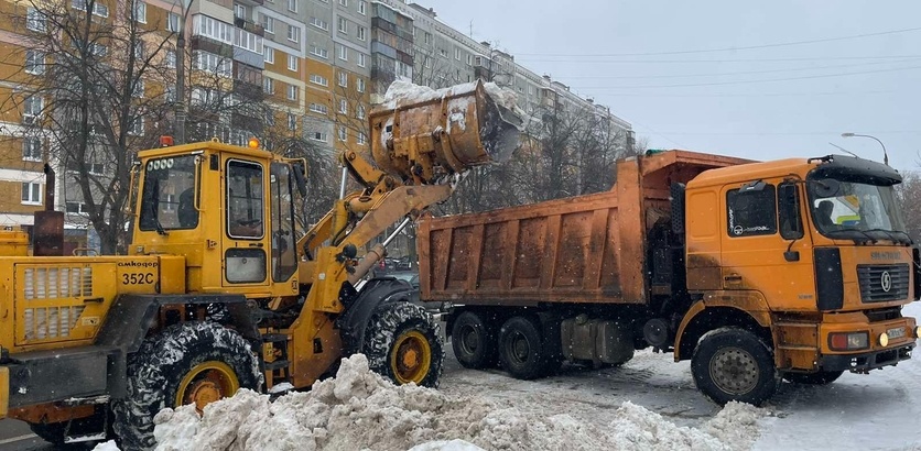 Стал известен график по уборке снега в Нижнем Новгороде 14 марта