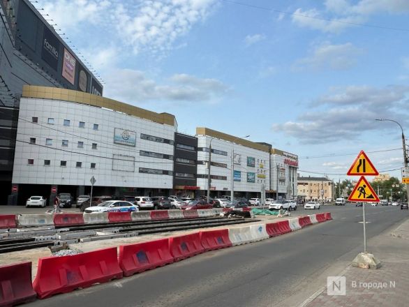 Пробки и раскопки. Проверяем, как ремонтируют трамвайные пути в Нижнем Новгороде - фото 46