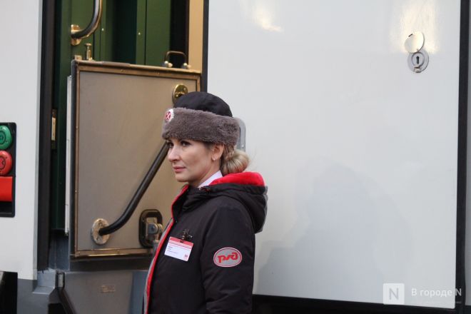 Двухэтажный, стильный, современный: как выглядит новый поезд &laquo;Буревестник&raquo; &mdash; фоторепортаж &laquo;В городе N&raquo; - фото 57