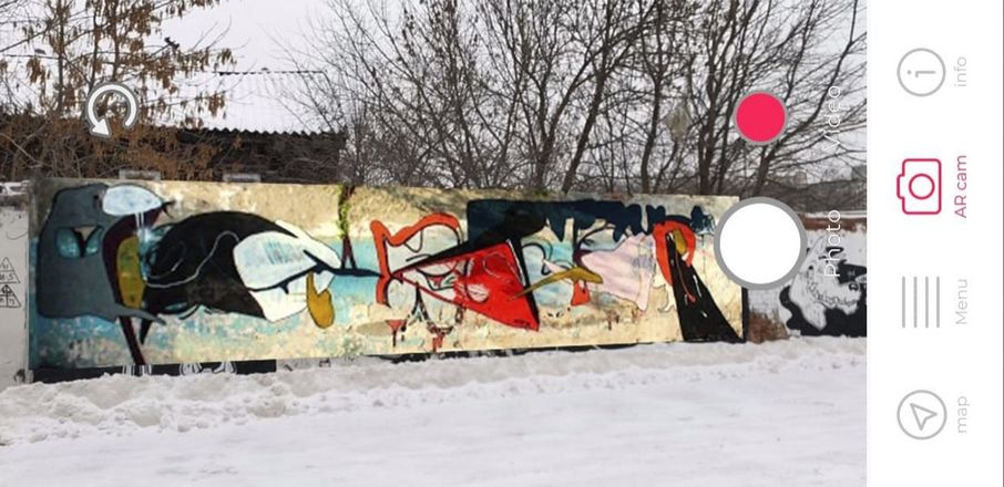 Утерянный стрит-арт в Нижнем Новгороде восстановлен в приложении дополненной реальности - фото 4