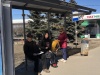 Наталья Орейро сфотографировалась с нижегородцами на автобусной остановке