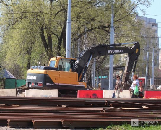 Через пробки к комфорту: смотрим, как продвигается ремонт трамвайных путей в Нижнем Новгороде - фото 15