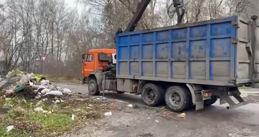 Никитин жестко раскритиковал водителя, свалившего мусор на Бору - фото 1