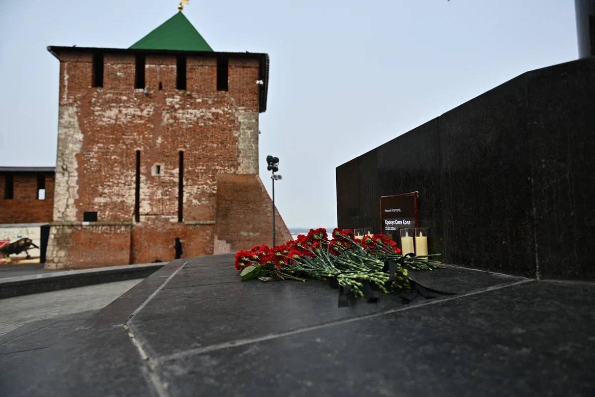 Мемориал в память о погибших в &laquo;Крокусе&raquo; появился в Нижнем Новгороде - фото 1