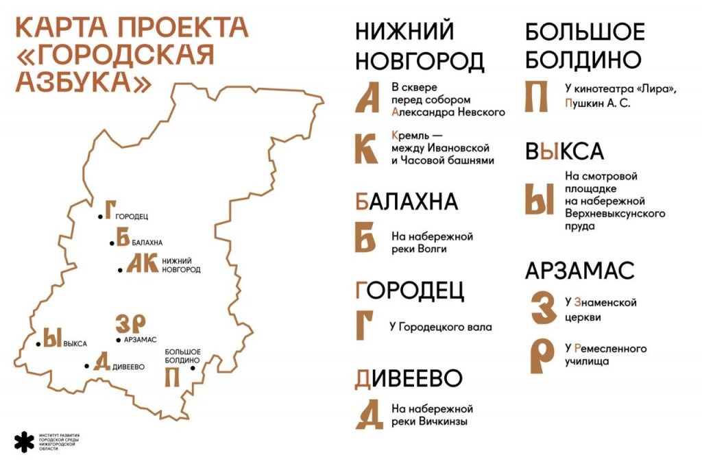 Девять инсталляций в виде старославянских букв украсили Нижегородскую область - фото 2