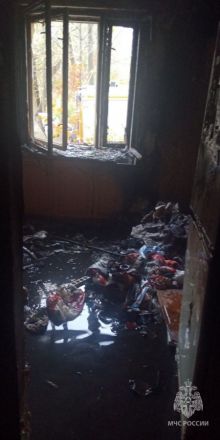 20 человек эвакуировали из горящего дома в Московском районе - фото 1