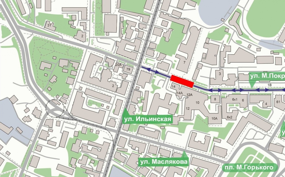Ограничение на движение по Малой Покровской в Нижнем Новгороде снимут 31 июля - фото 1