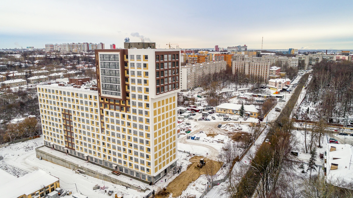 Первый из четырех домов бизнес-класса в ЖК &laquo;Квартет&raquo; сдадут в Советском районе в 2022 году - фото 1