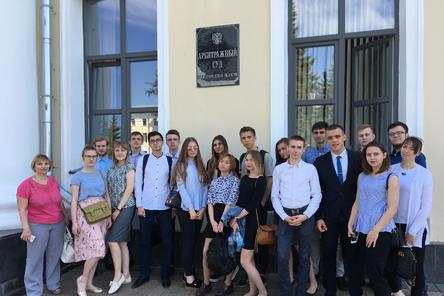 Студенты старших курсов &laquo;РГУП&raquo; побывали в Арбитражном суде Нижегородской области