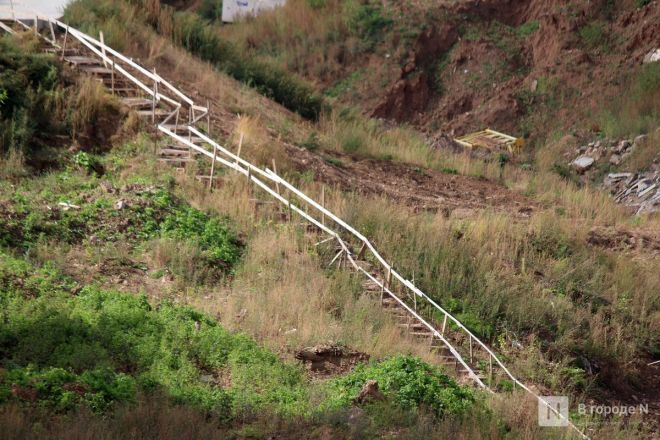 Проект на миллиарды: фоторепортаж из Почаинского оврага, где строится террасный парк - фото 11
