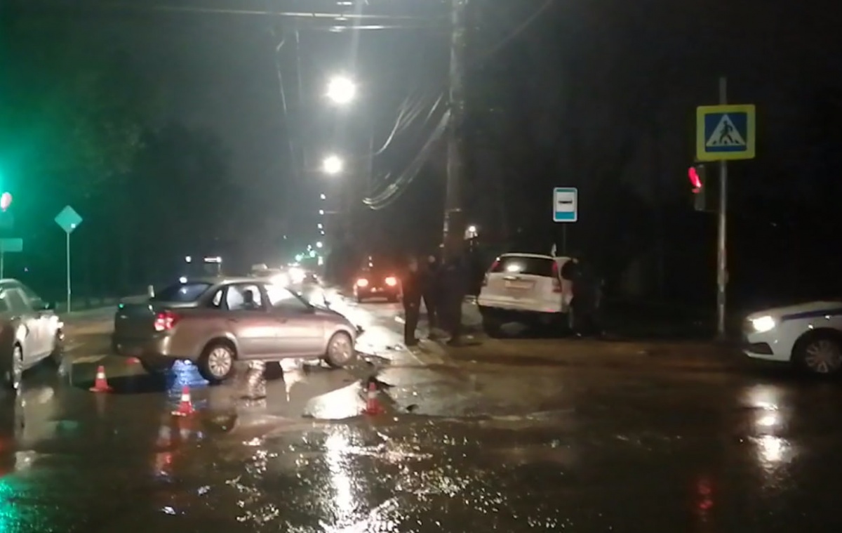 Мужчина и ребенок пострадали в ДТП в Нижнем Новгороде