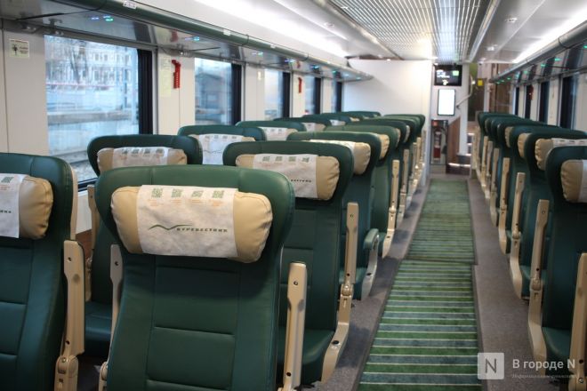 Двухэтажный, стильный, современный: как выглядит новый поезд &laquo;Буревестник&raquo; &mdash; фоторепортаж &laquo;В городе N&raquo; - фото 102
