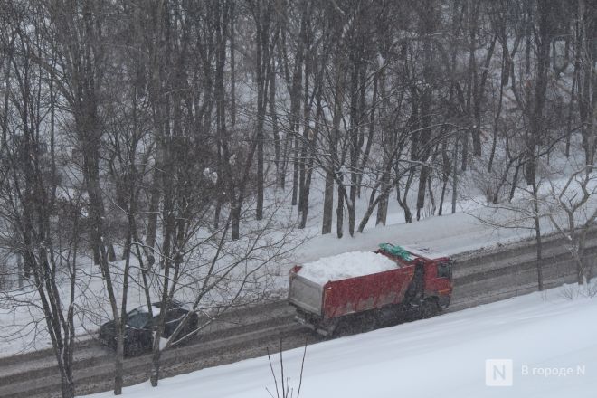 Снежный циклон &laquo;Валли&raquo; обрушился на Нижний Новгород: фоторепортаж - фото 37