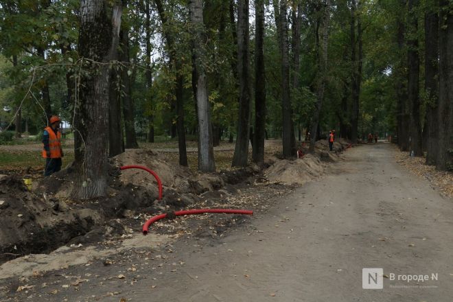 Фоторепортаж: как идет благоустройство парка 1 Мая в Нижнем Новгороде - фото 7