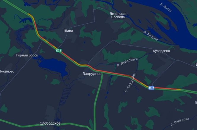 Огромные пробки сковали въезды в Нижний Новгород 18 октября - фото 3